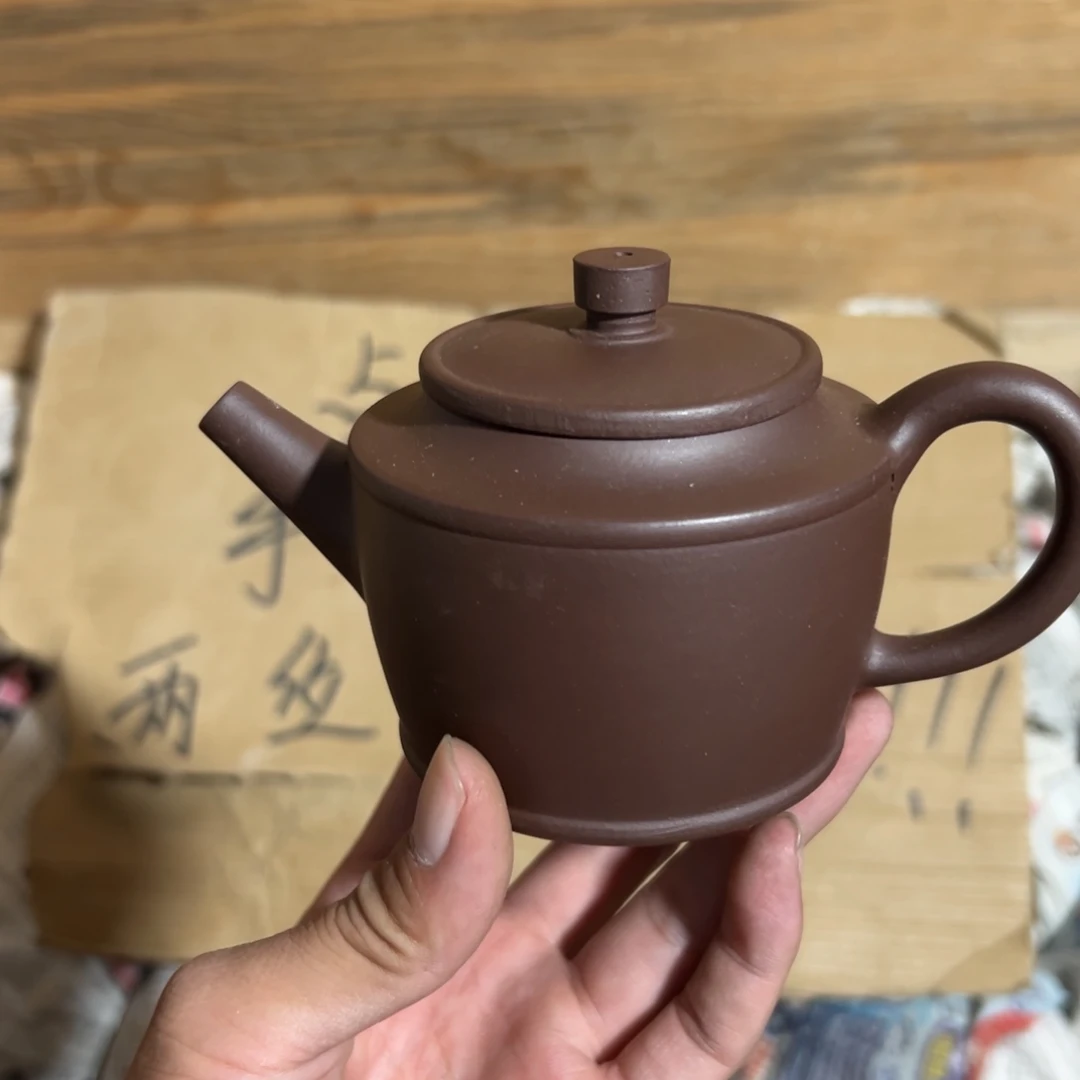 茶壶紫砂老厂紫砂壶一件！