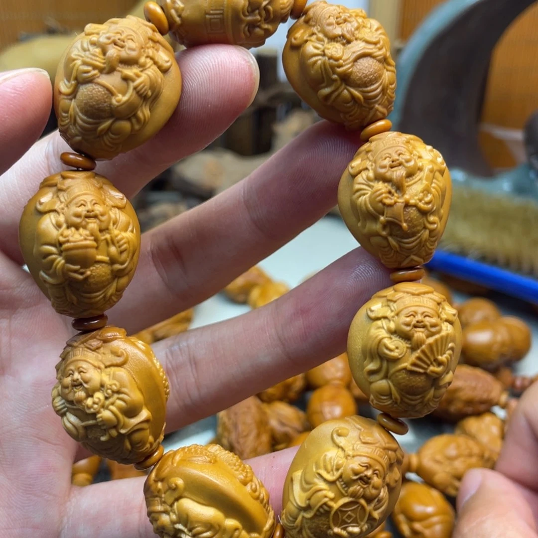 橄榄核手串/手链橄榄核雕工艺手串5119