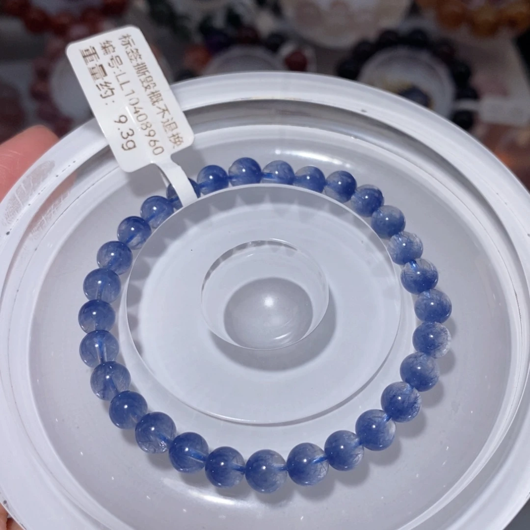 未镶嵌手链水晶F蓝发晶6