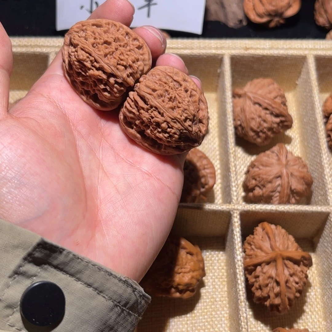 文玩核桃吊坠36高炮三角疆4