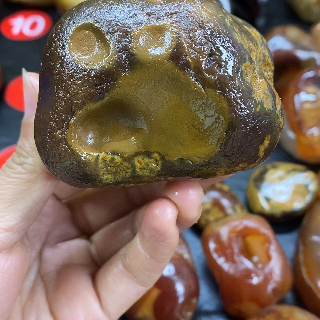 玛瑙/玉髓未镶嵌手把件