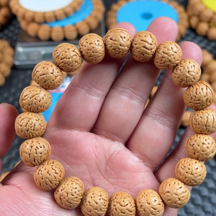 墨****手串桃核14金丹桃核