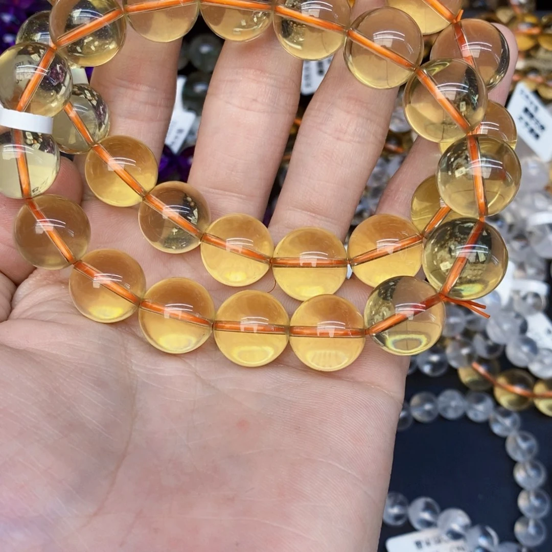 水晶手链未镶嵌31金葡萄14mm多样性发其一