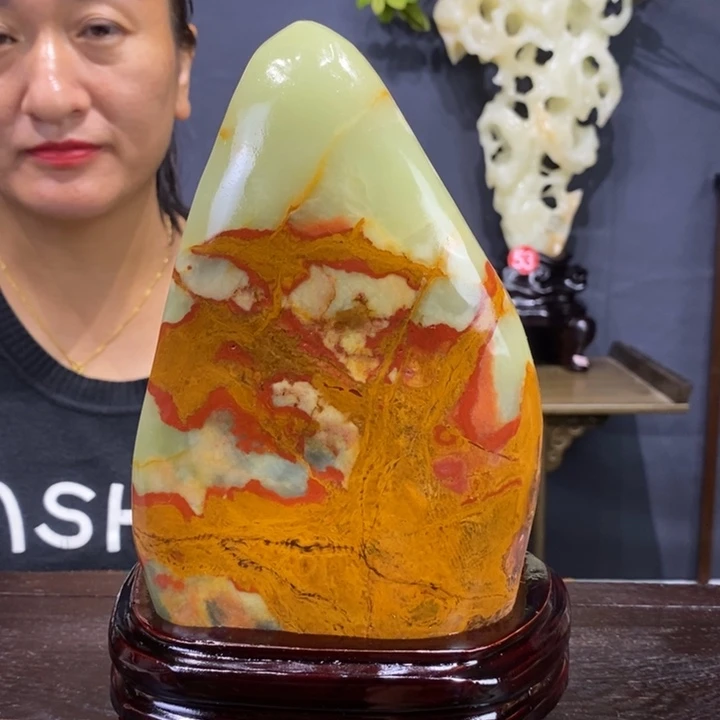 石材精品古青石摆件