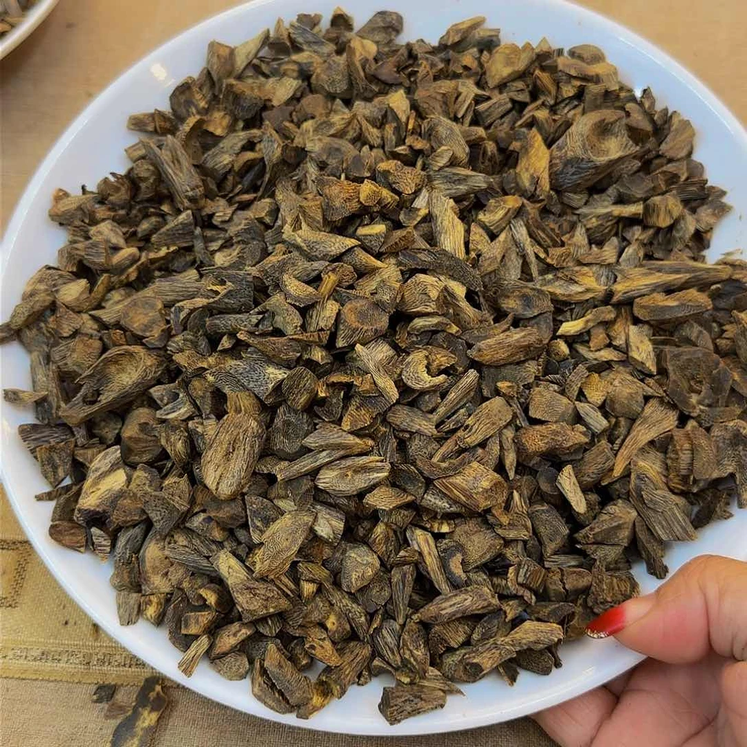 沉香沉香碎屑老料树丁包壳原材料100g