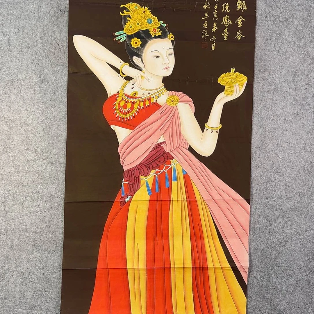 国画881 花鸟在此鸣叫时的鸣叫和