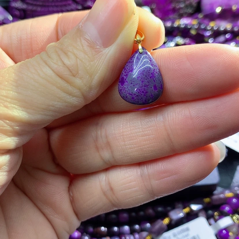 【闪购商品】苏纪石（舒俱来）18K金镶嵌吊坠 赠链