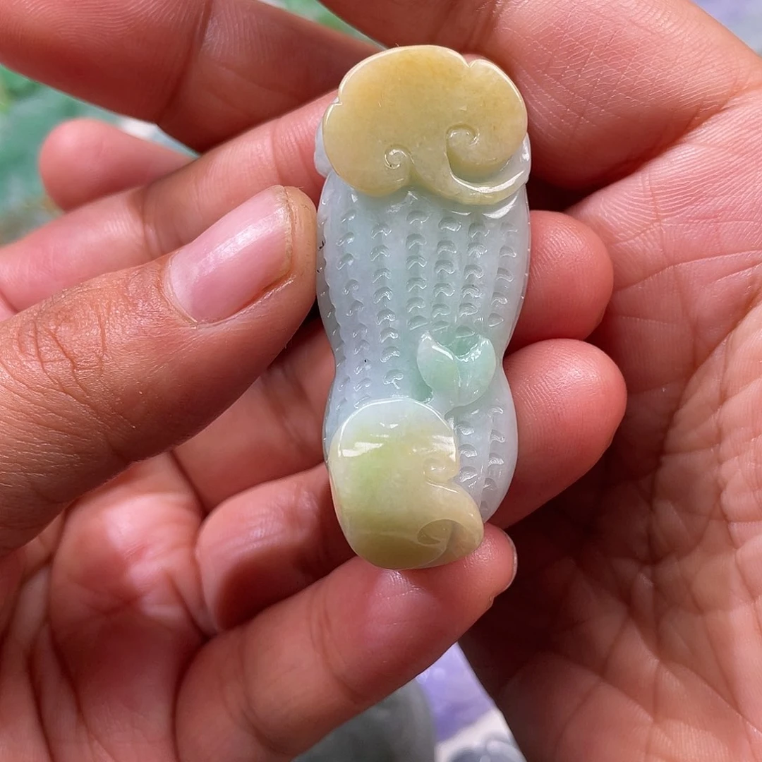 颈饰未镶嵌翡翠翡玉缘翡翠