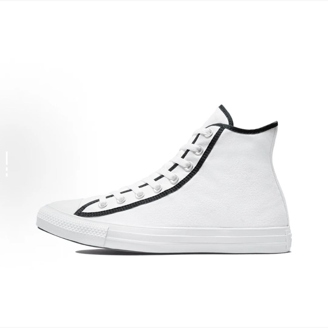 Converse/匡威经典百搭 高帮 帆布鞋 男女同款 白黑色171385C