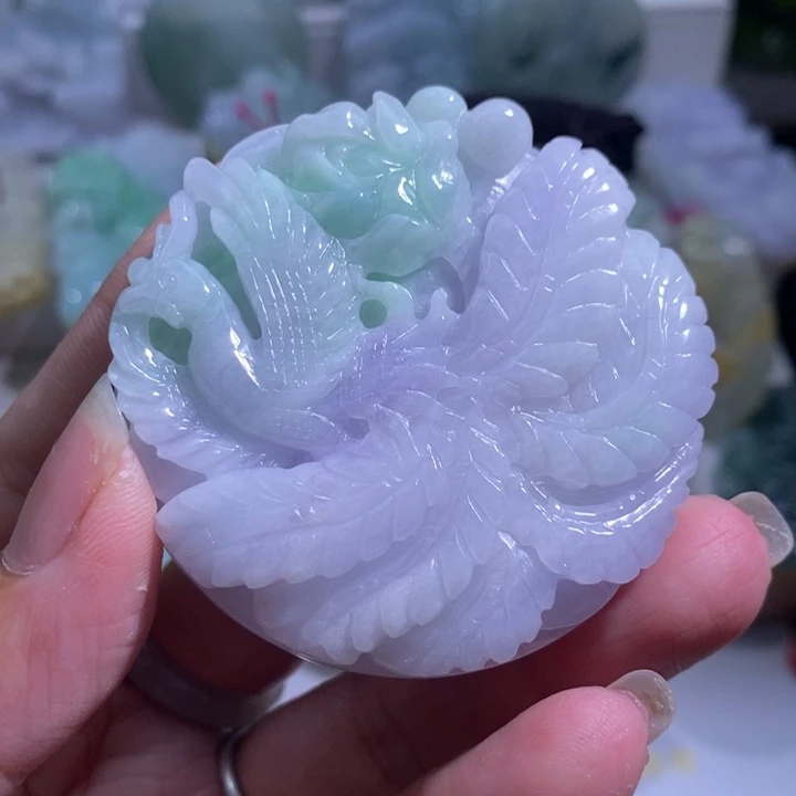 【闪购商品】未镶嵌挂件翡翠凤凰