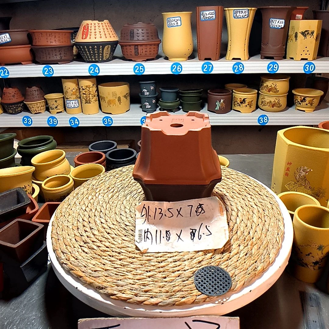 宜兴紫砂紫砂花盆花盆