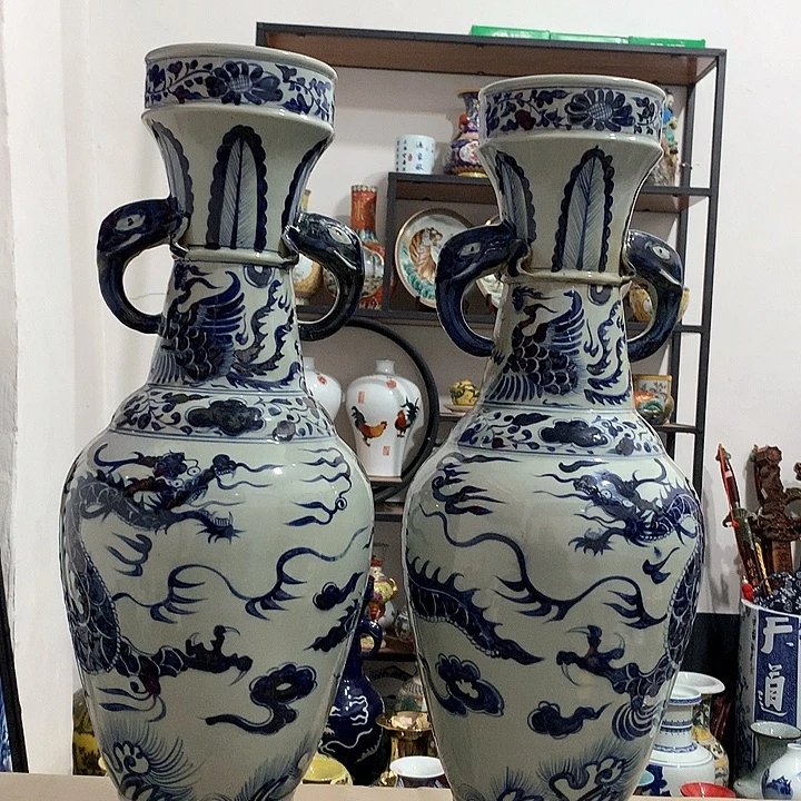 摆件博古架陶瓷摆件