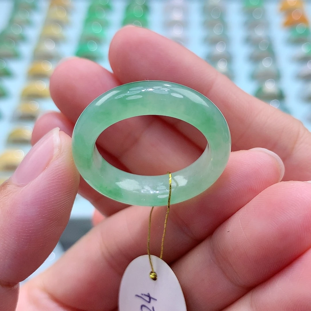 未镶嵌戒指翡翠2324圈