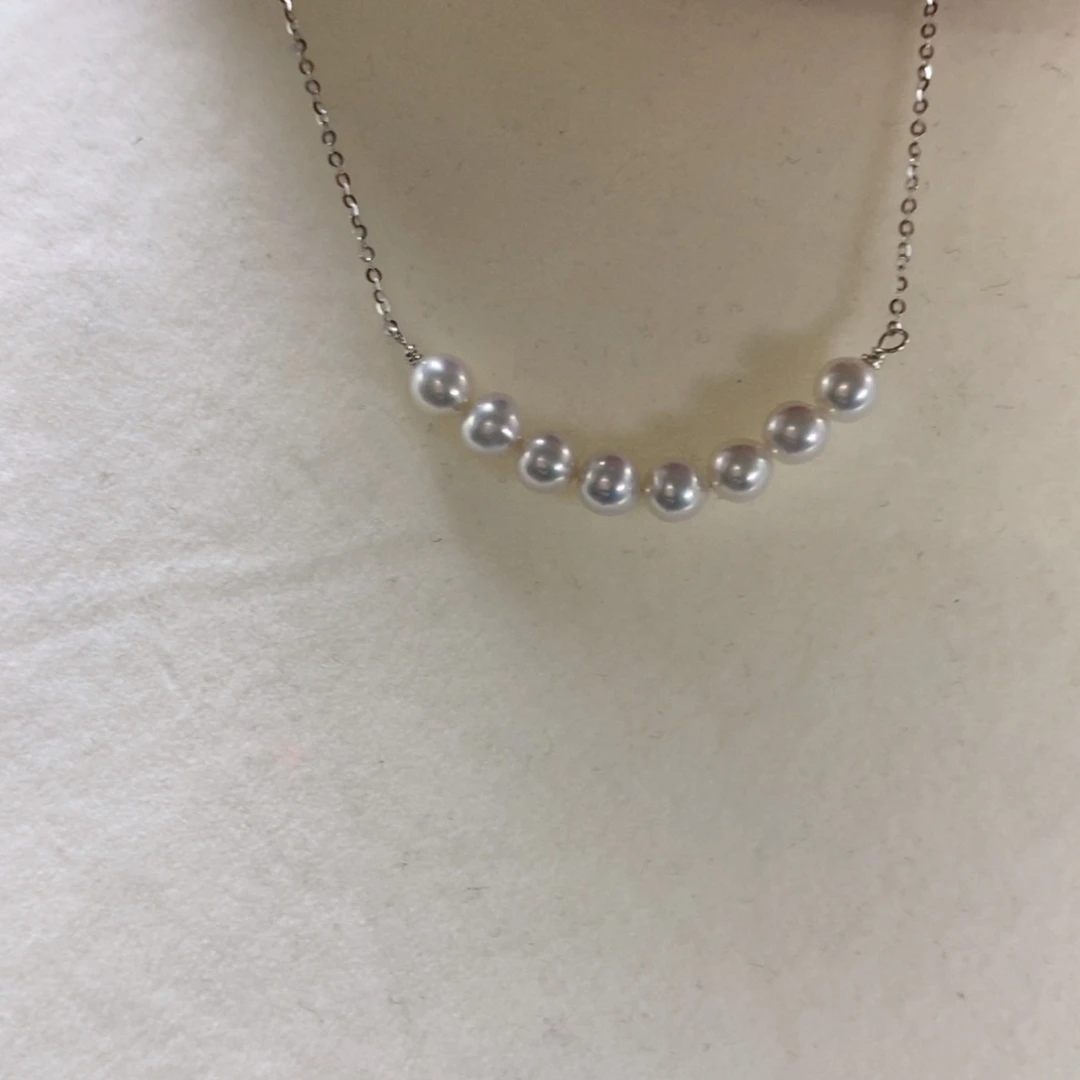 淡水珍珠手绳银S925镶嵌