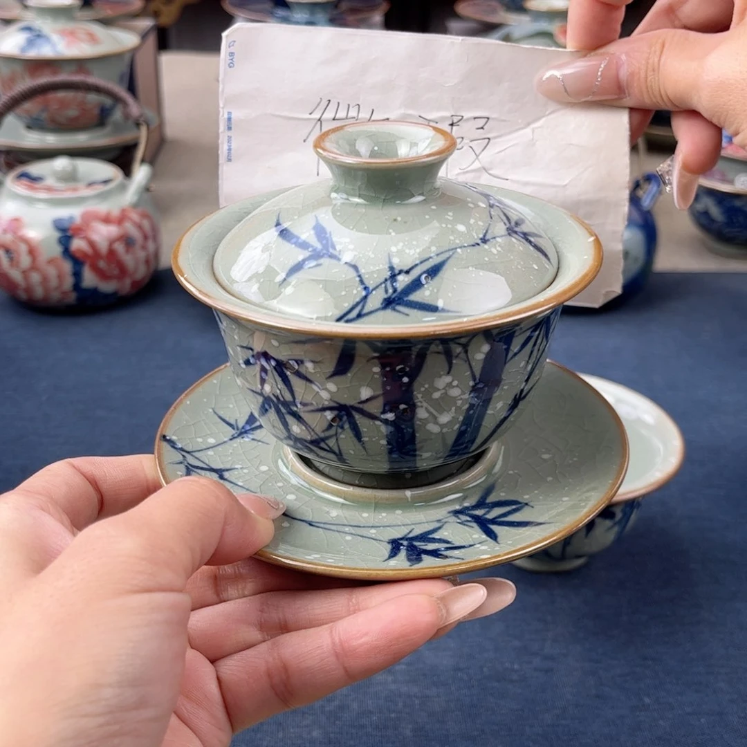 杯景德镇手绘手工茶具