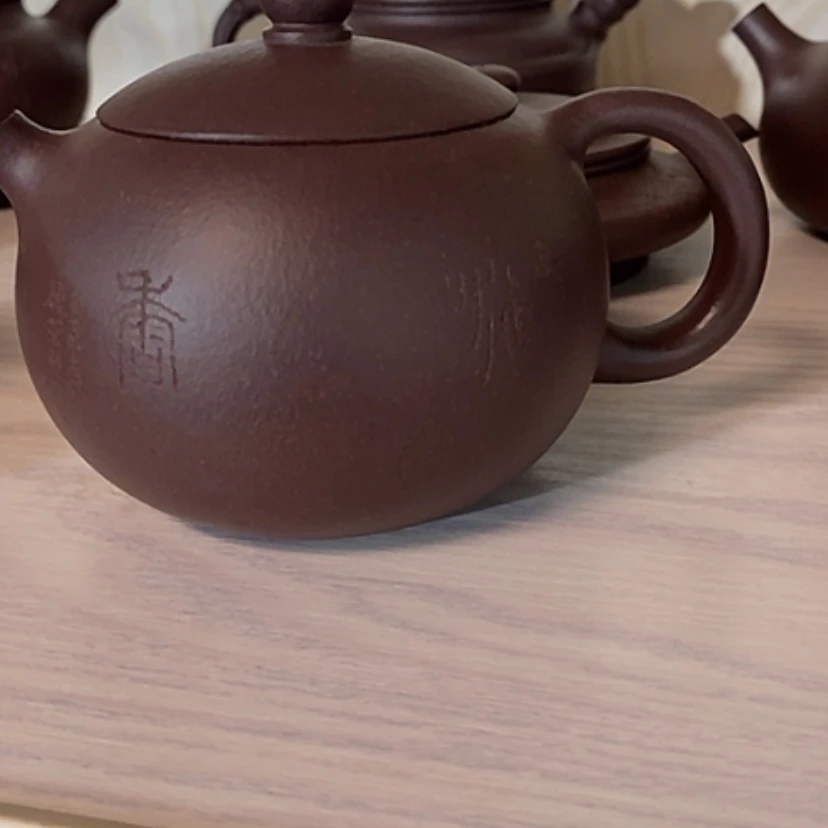 【闪购商品】紫砂茶壶天青泥半手工清仓