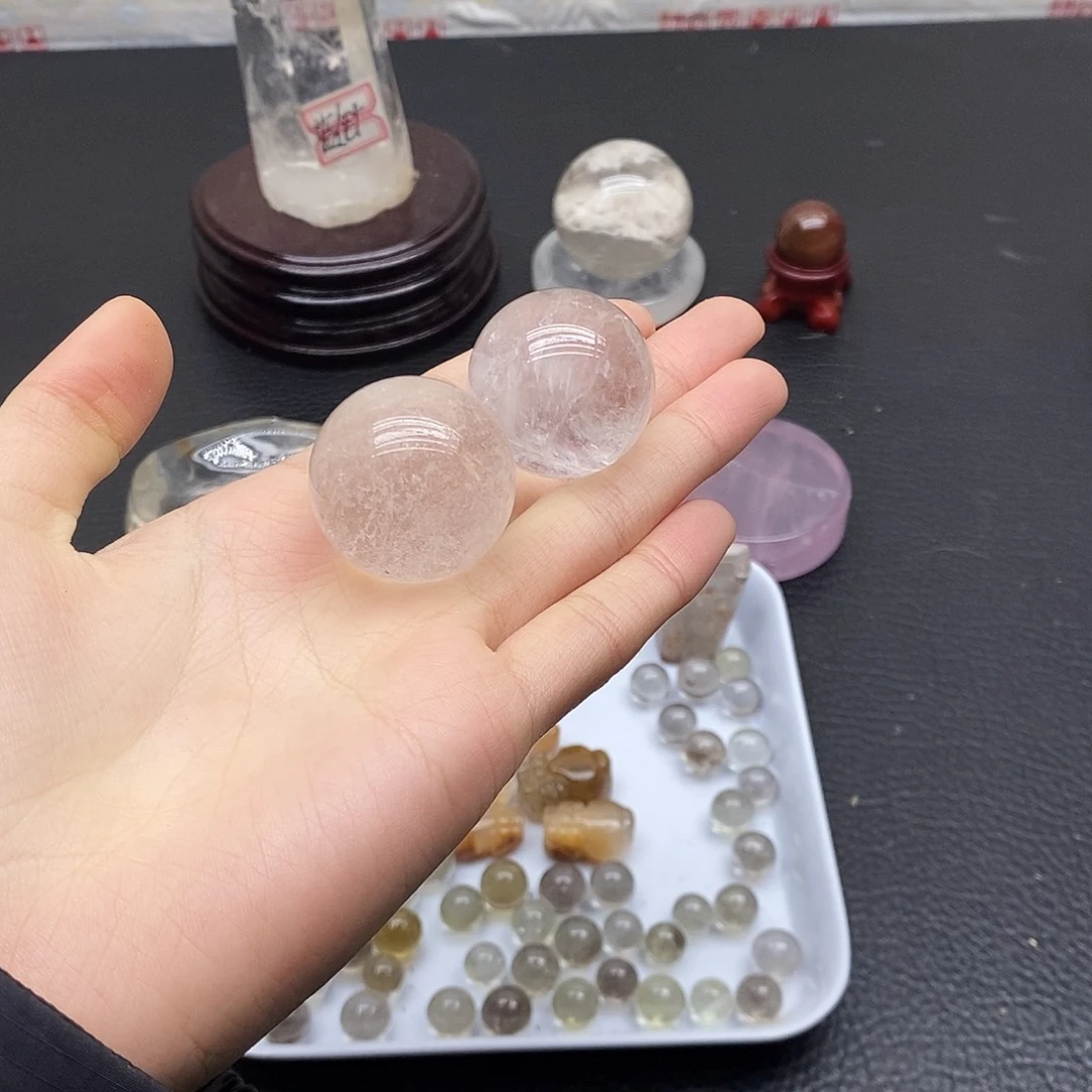 珠宝半成品水晶未镶嵌37水晶石
