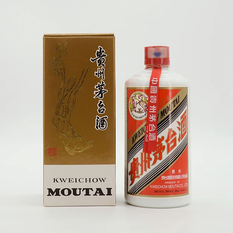 KWEICHOW MOUTAI/贵州茅台1991-1994年飞天五星低度茅台38度500ml
