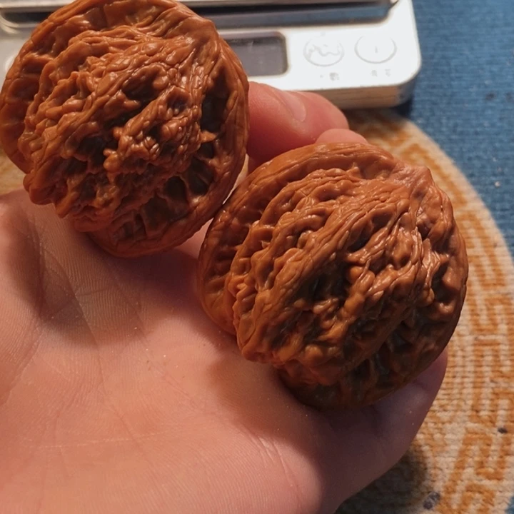 吊坠文玩核桃全品虎头46