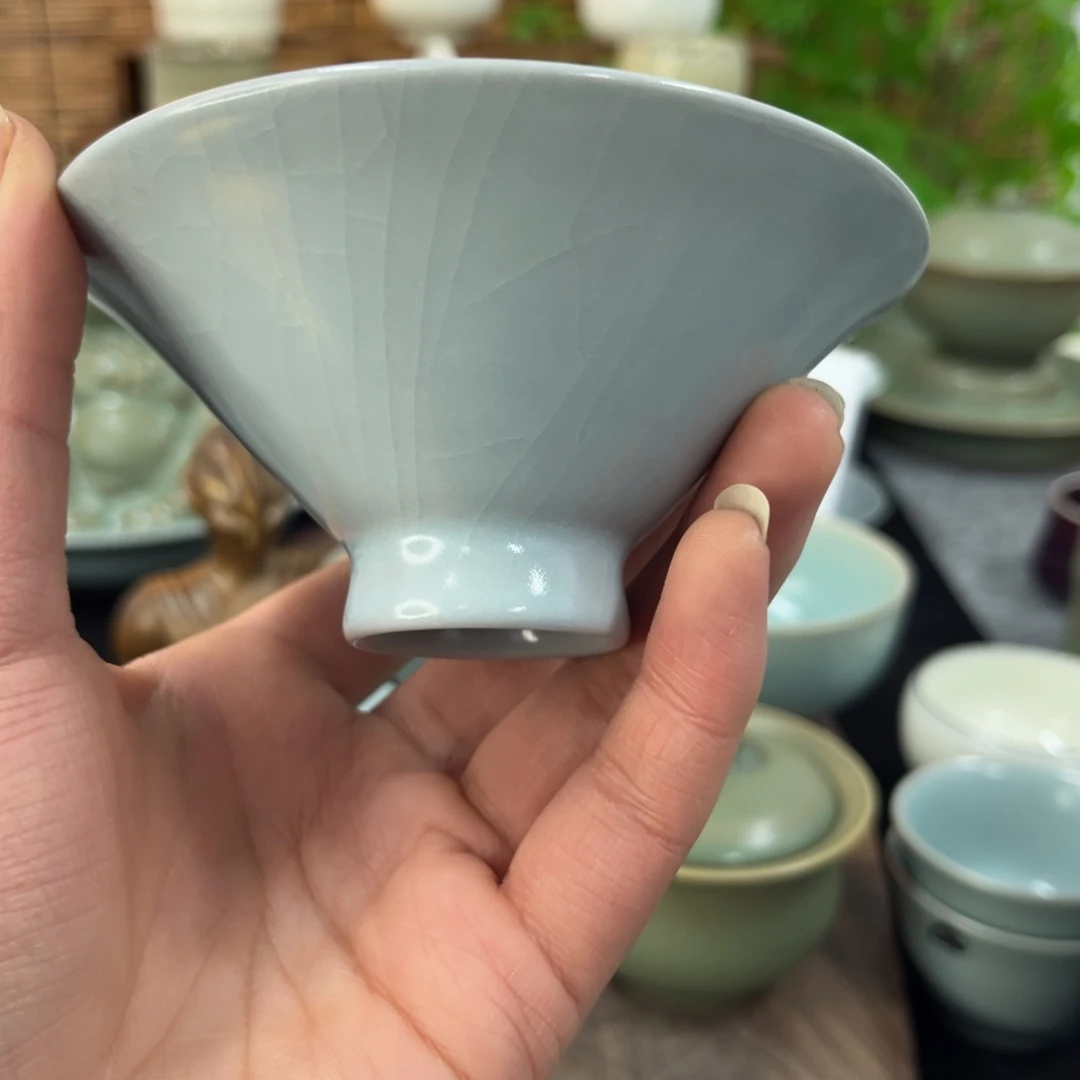 罐林*春仿古k，月白斗笠。。。。。。