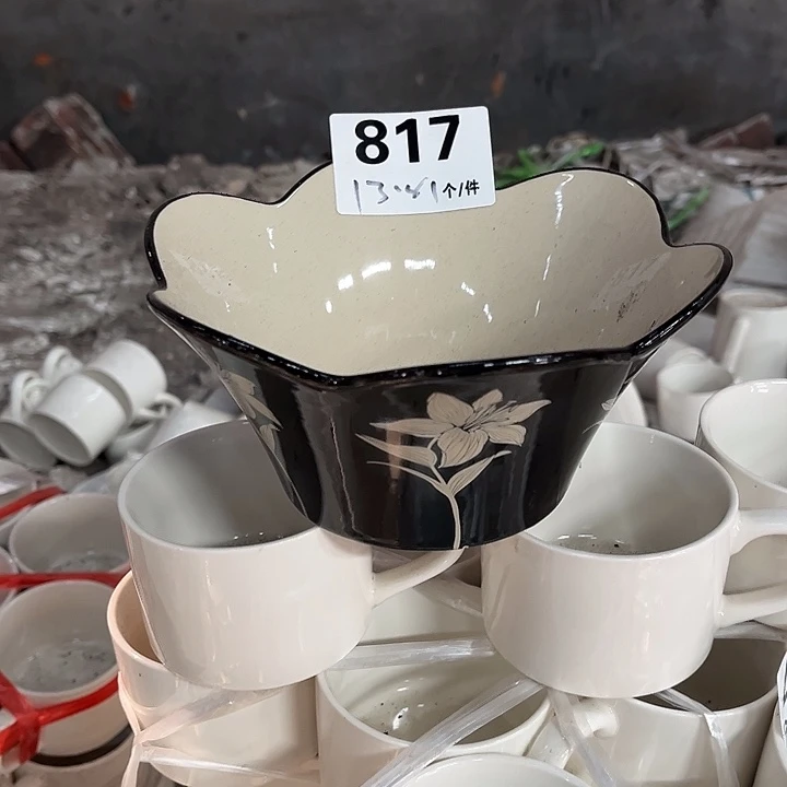 瓷微瑕外贸餐具817
