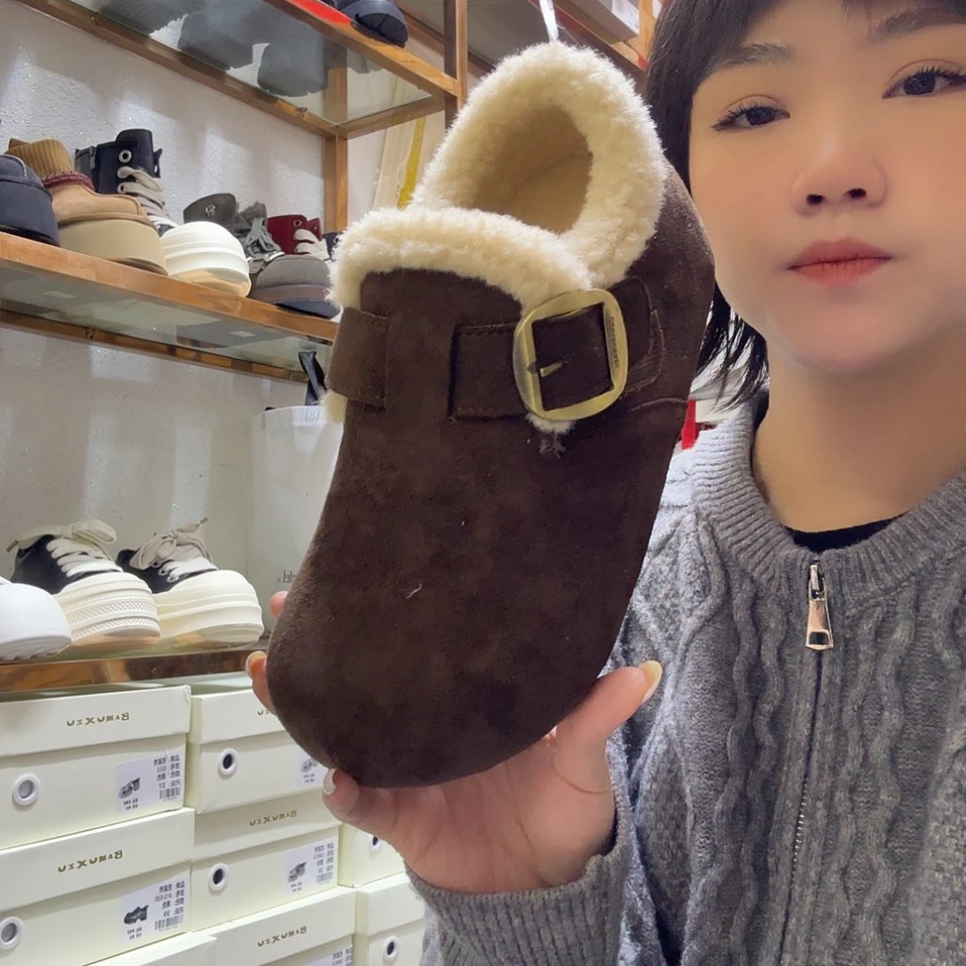 38码咖色勃肯加棉