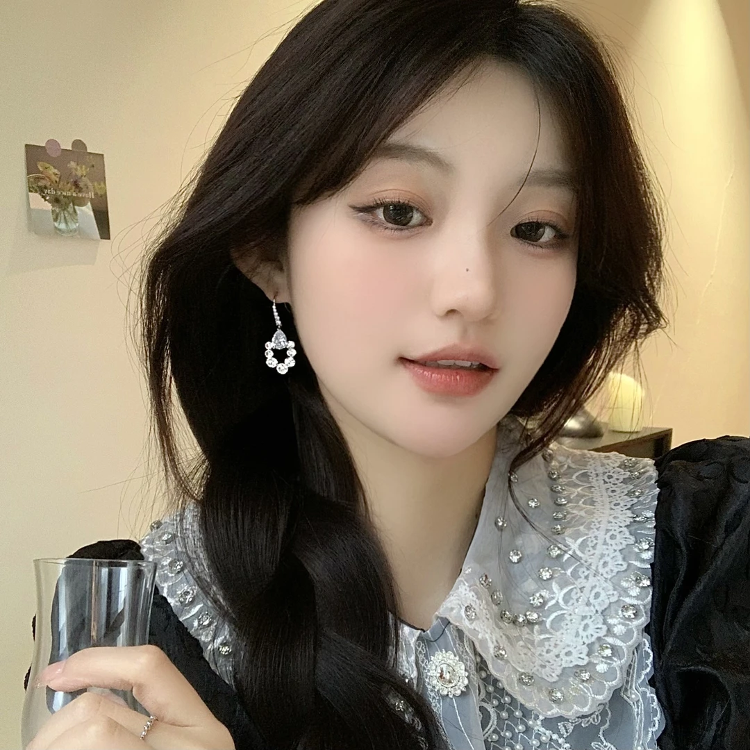 FULL GIRLISH耳环00292轻奢气质百搭吊坠耳环