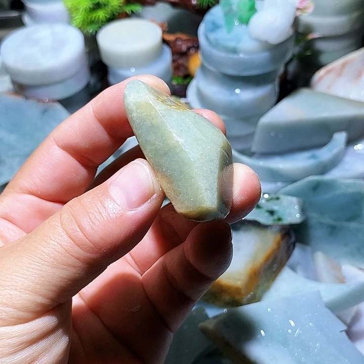 翡翠散珠边角料84