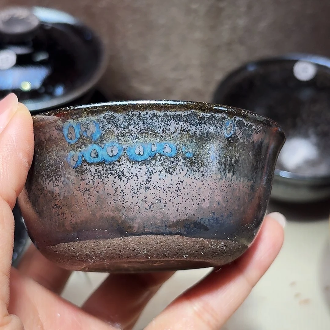 讲***u茶盏义兴龙窑建盏483微瑕