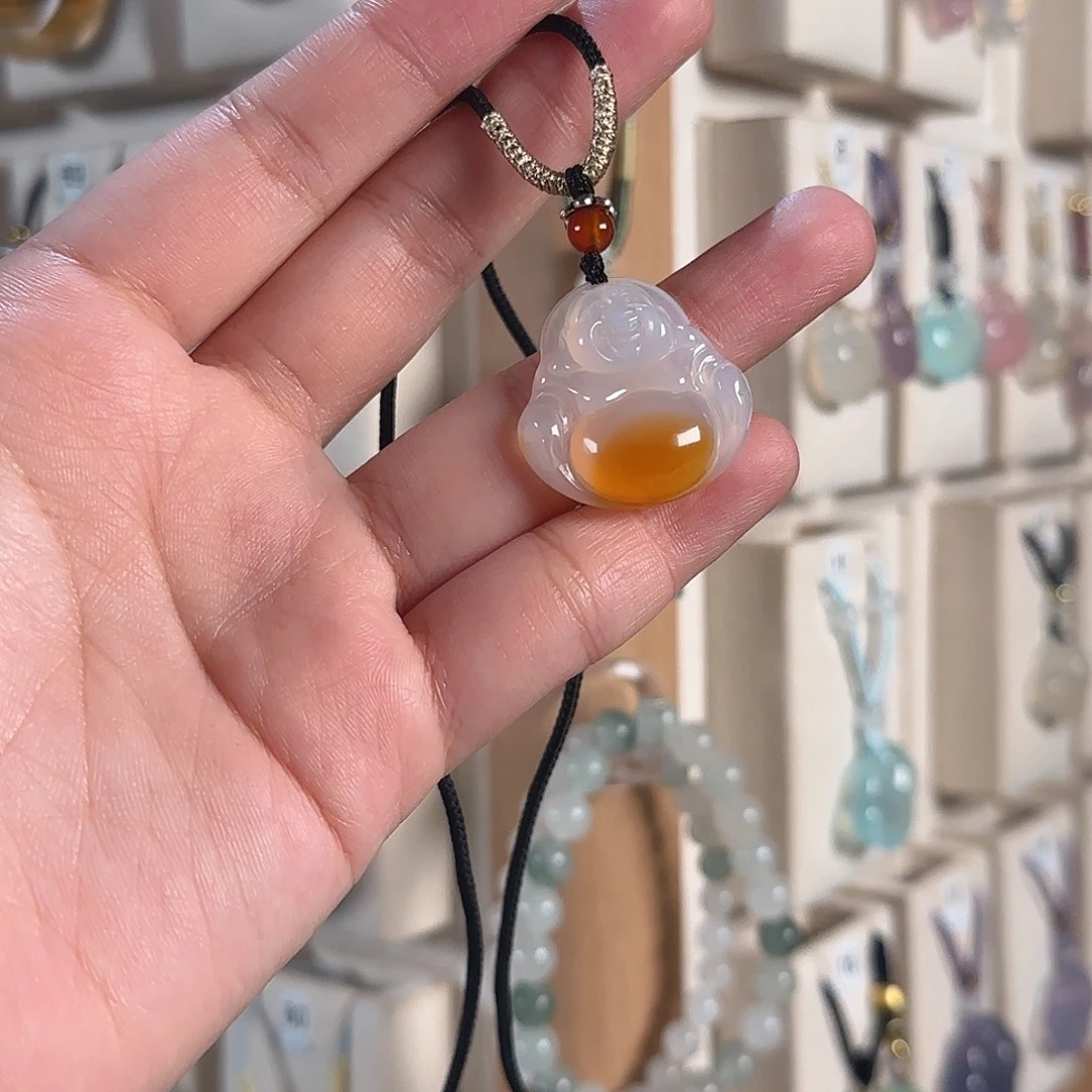 布****玛瑙/玉髓未镶嵌颈饰