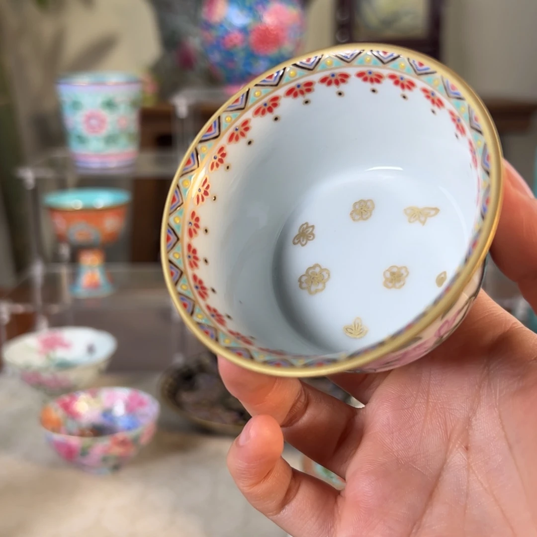 布***衣纯手工手绘 高端茶器