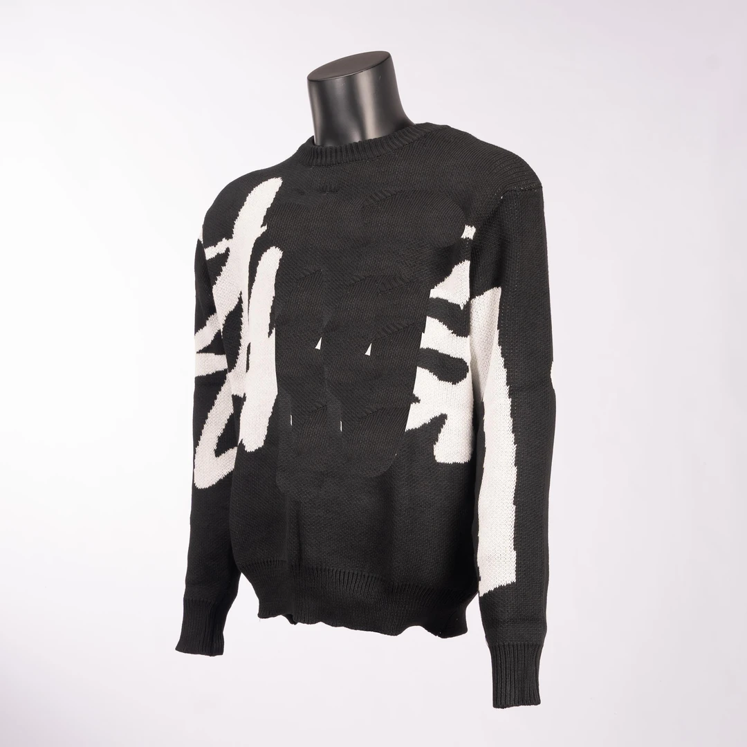 BFOV 思那个西字母花纹毛衣【复刻】