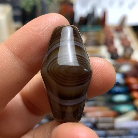 玛瑙/玉髓合金颈饰