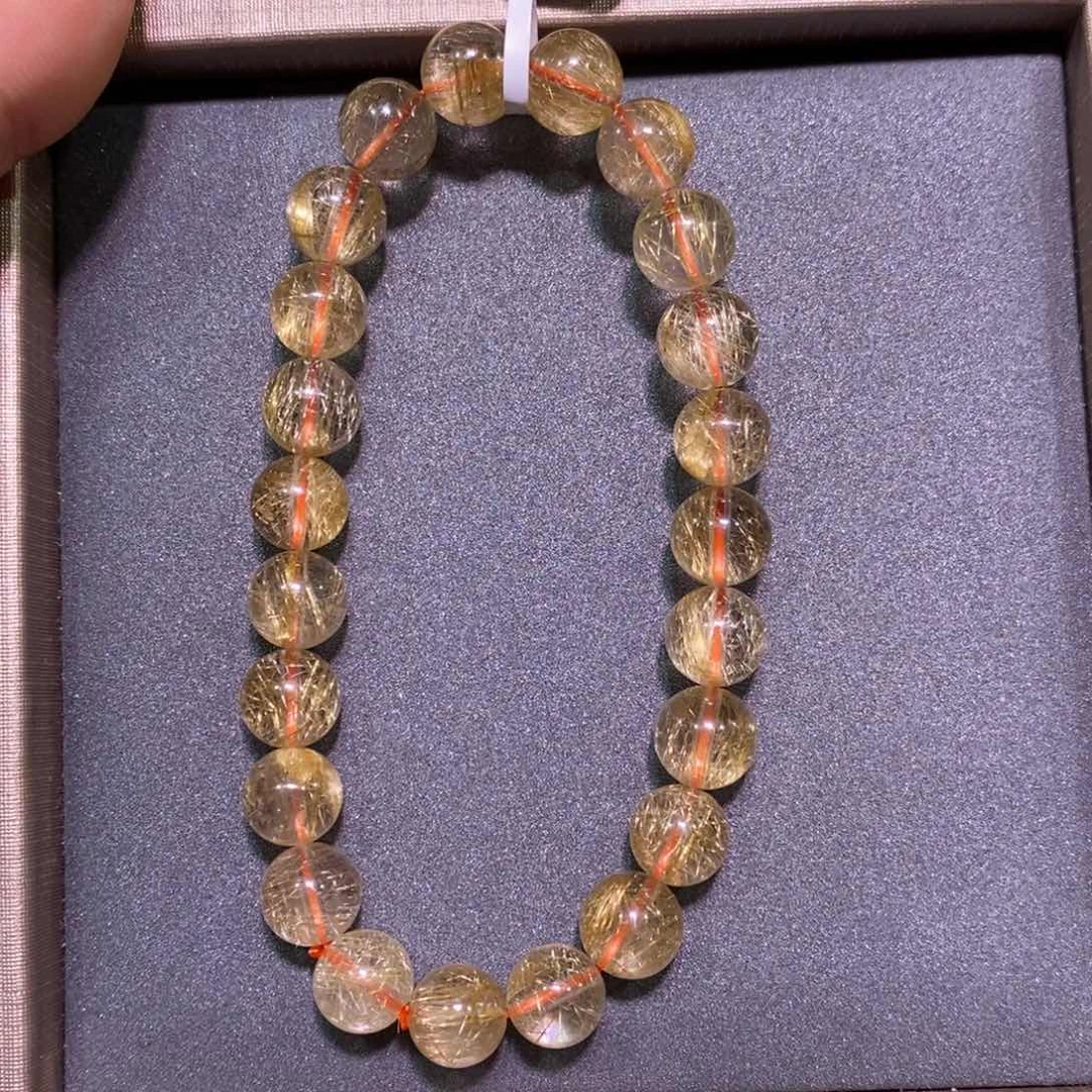 水晶手链未镶嵌发晶8m