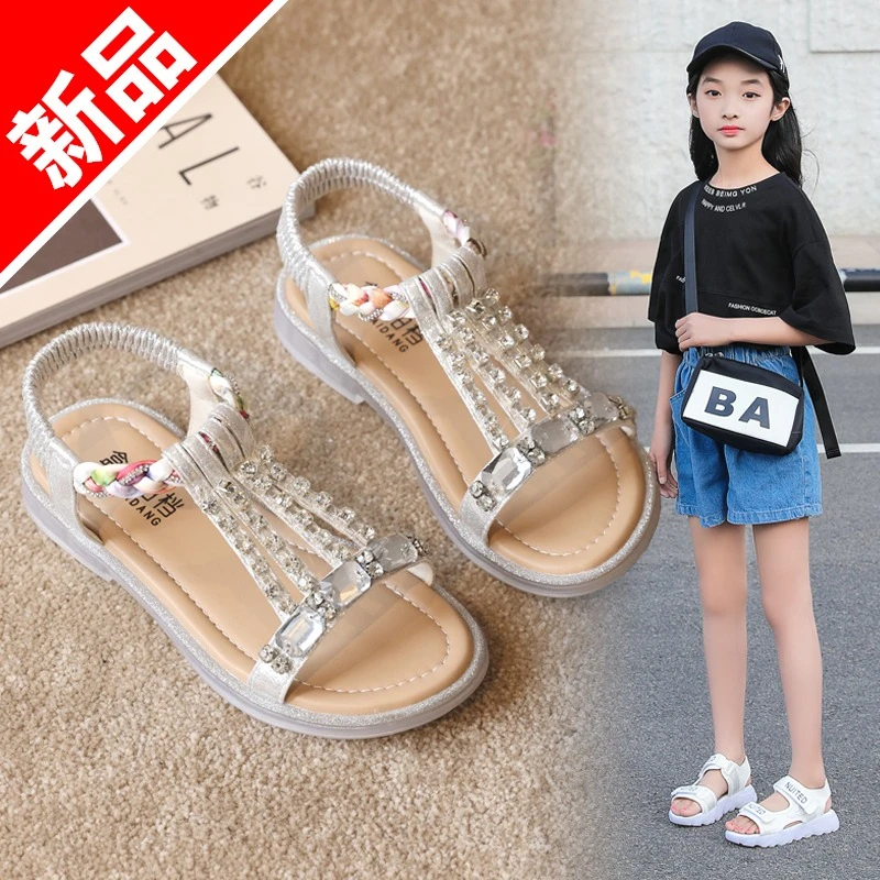 女童凉鞋2025年春夏新款小女孩女童鞋夏季款爆款2025新款