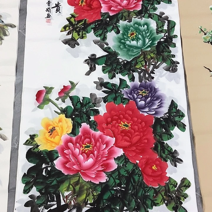 小周画廊的直播间