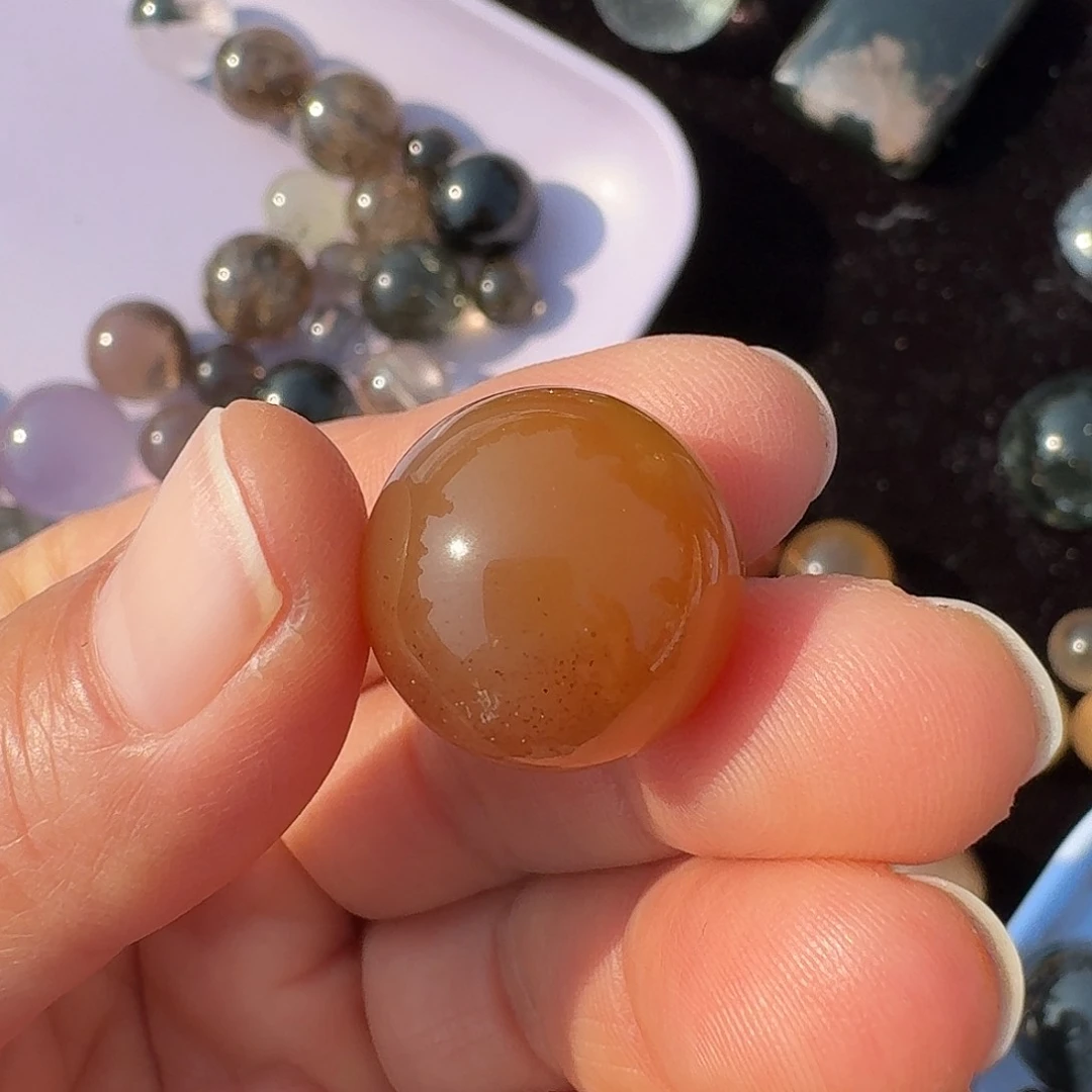 水晶颈饰未镶嵌对***机定制