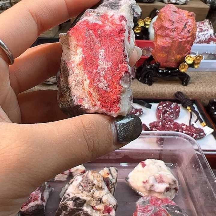 一***舟天然辰砂天然朱砂原石