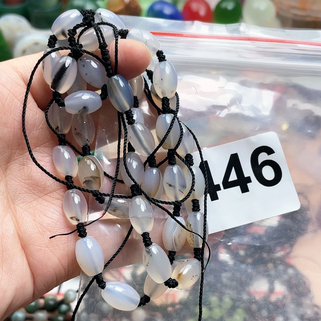 玛瑙/玉髓颈饰合金8**帝