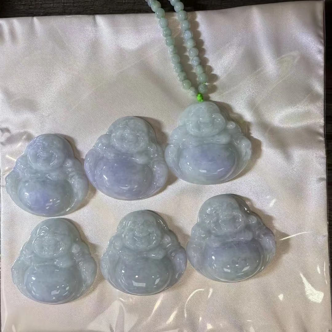 天然A货翡翠佛公吊坠-c036-多样性发一
