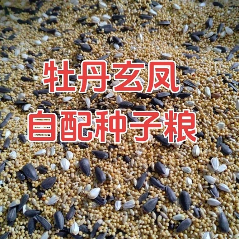 牡丹玄凤专用混合粮