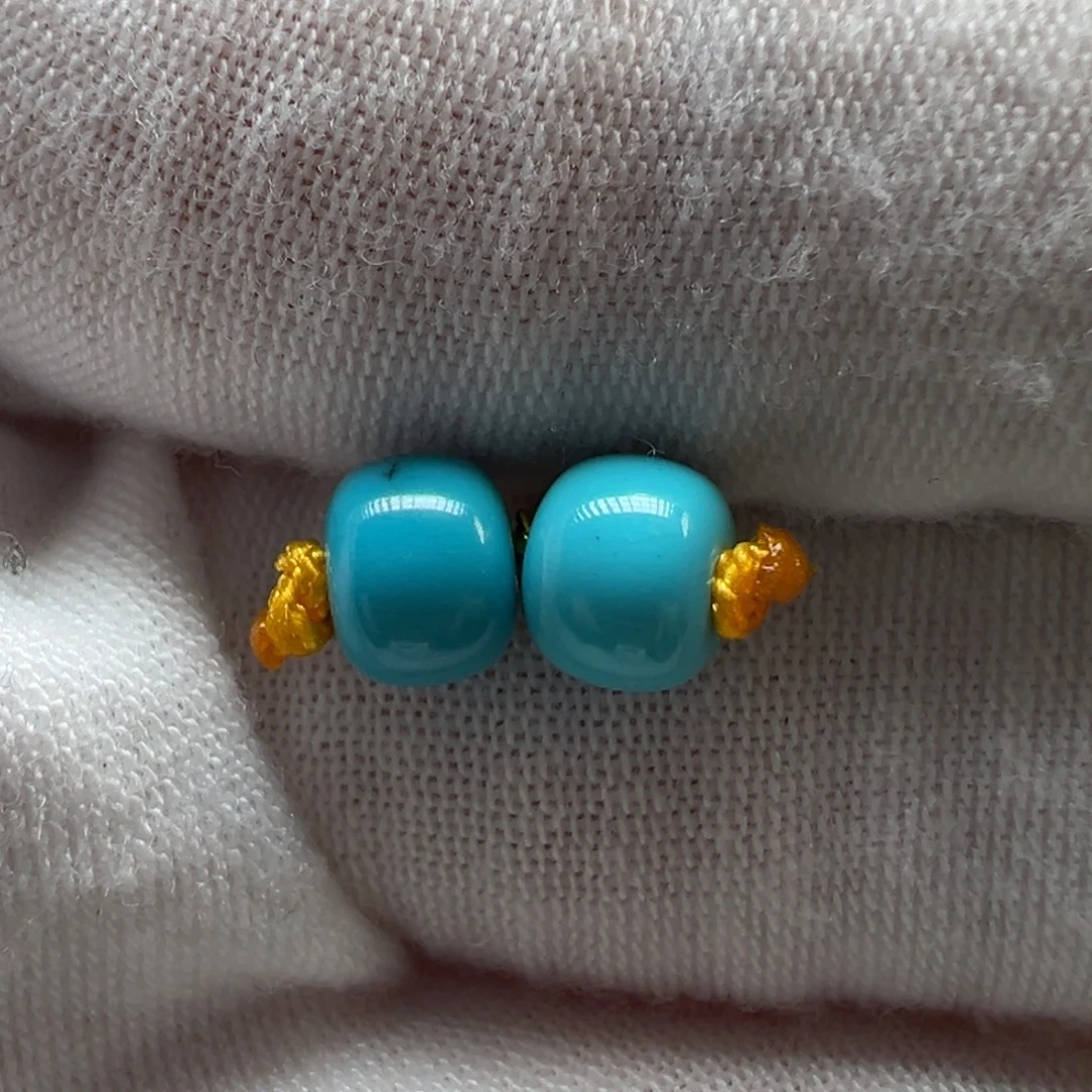 绿松石未镶嵌配饰6.4*5mm