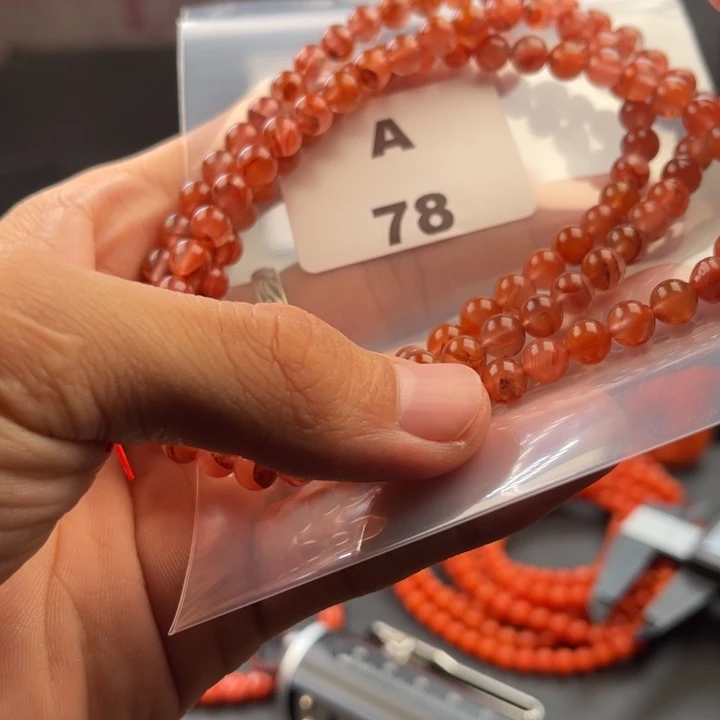 未镶嵌多样性发货默认微瑕5mm南红玛瑙