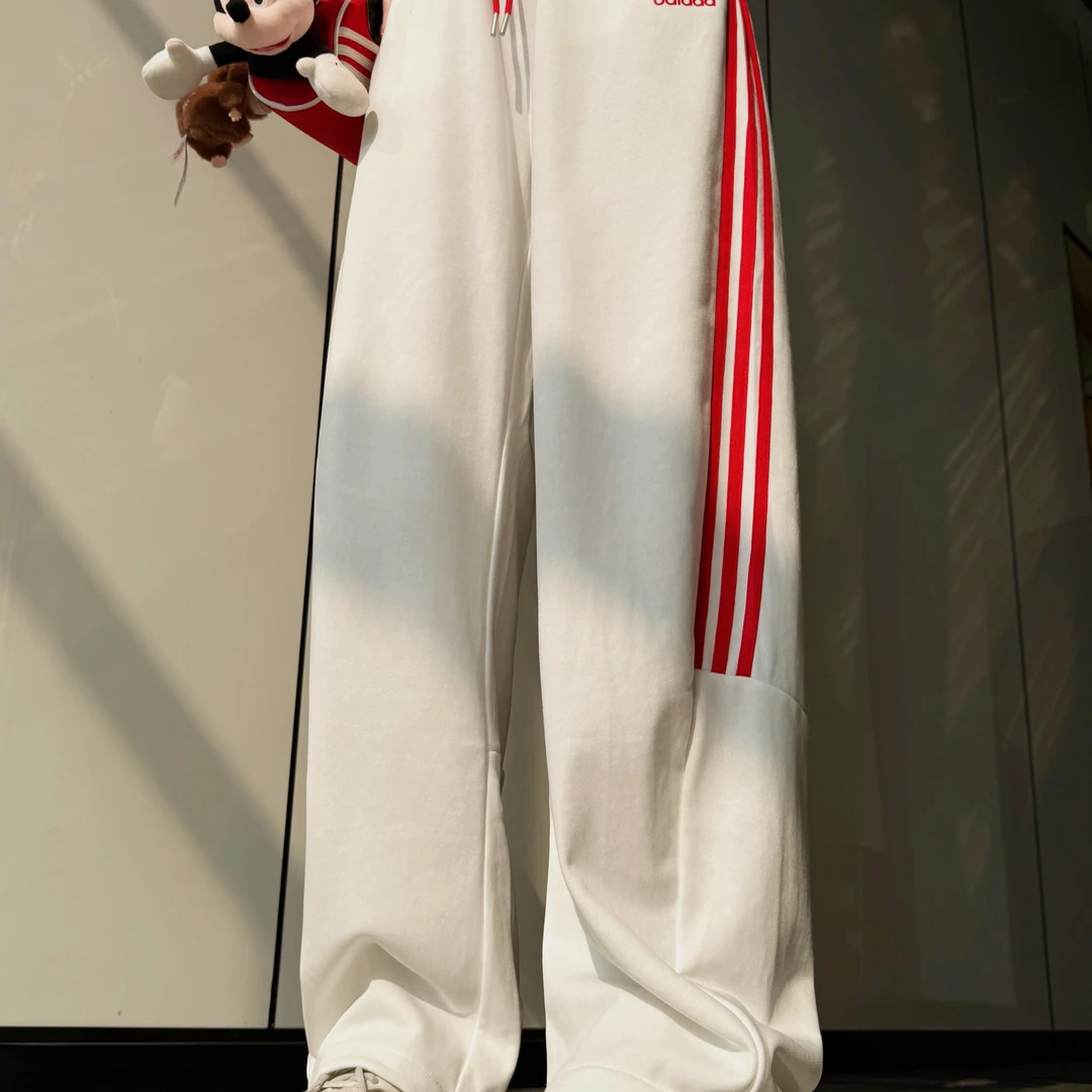 【清冷松弛】高街新款时尚百搭潮流显瘦通勤宽松休闲阔腿裤02-1