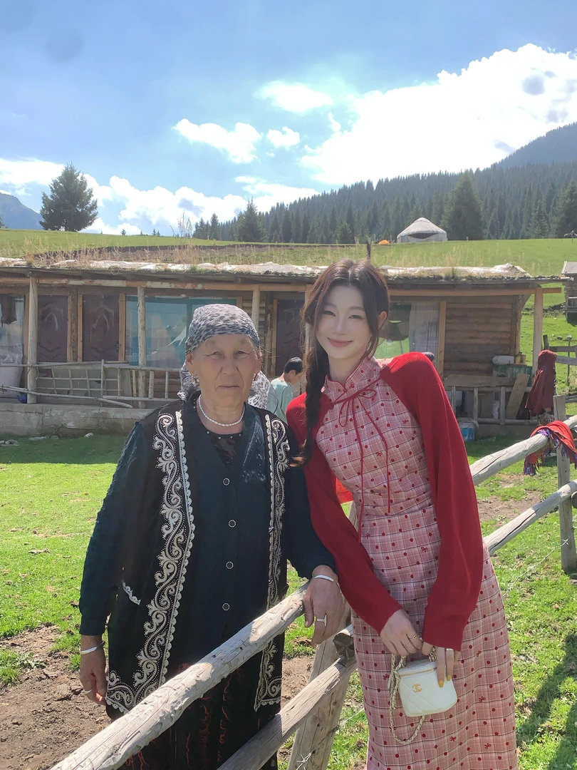 EIA一尧新中式国风【豆蔻年华】明媚少女波点气质旗袍连衣裙显瘦裙