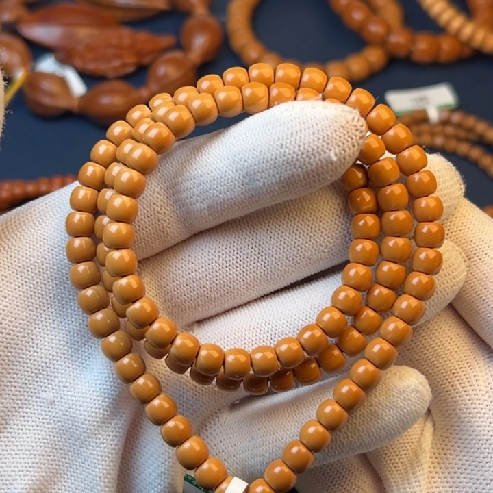 橄榄核手串/手链橄榄核尖极限弧挂脖0.64cm