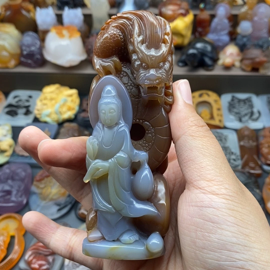 未镶嵌吊坠(不含链)玛瑙/玉髓