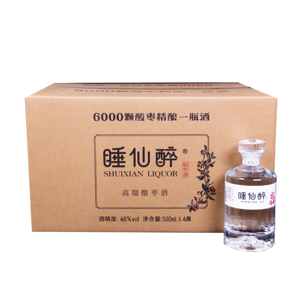 睡仙醉【1箱五年陈酿】睡仙醉五年精酿46度 1箱4瓶装46度500ml