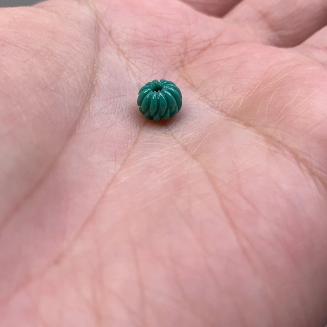 绿松石未镶嵌绿松石吞噬珠