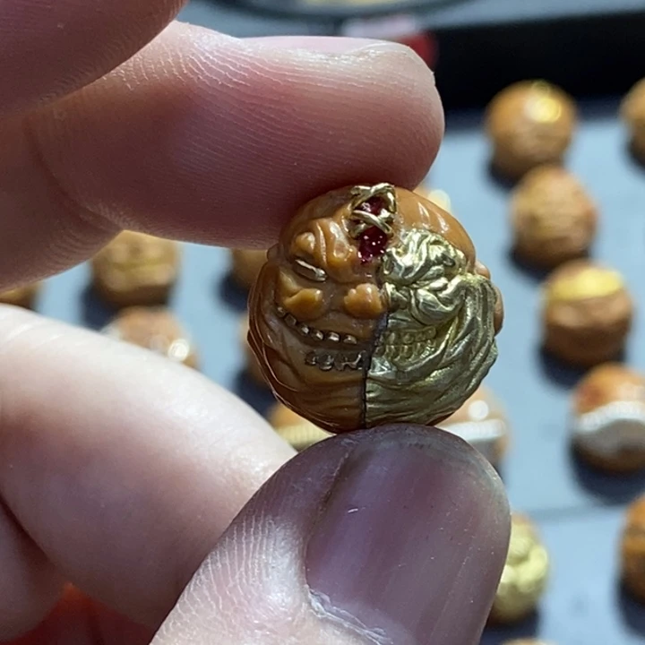 把件猴头核桃微封口